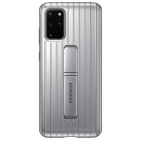 Nugarėlė G985 Samsung Galaxy S20+ Protective Standing Cover Silver